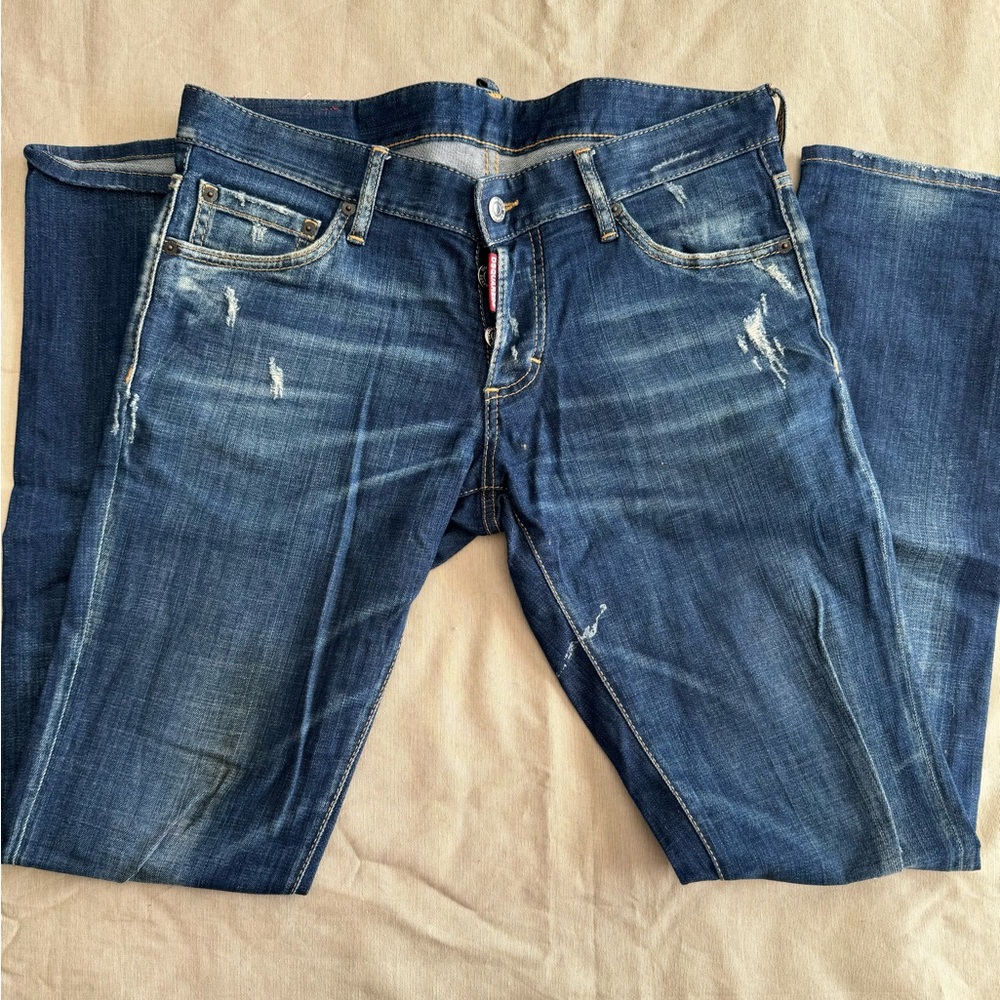 DSQUARED2 Men's Slim Jeans - Blue size IT 46 US 32